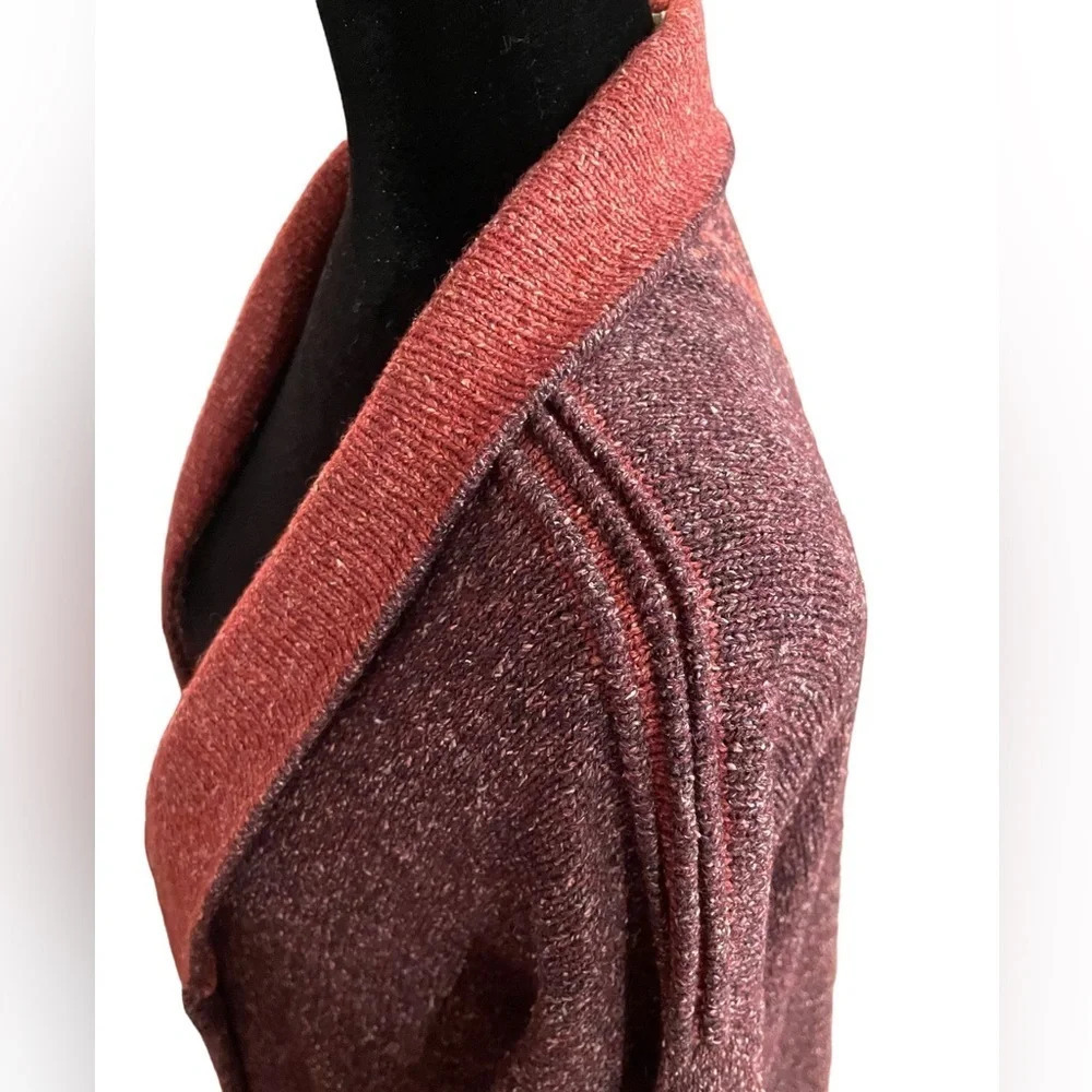 Deirdre Minogue Knitwear Silk & Wool Blend Cardigan Sweater Made in Ireland - Picture 12 of 13
